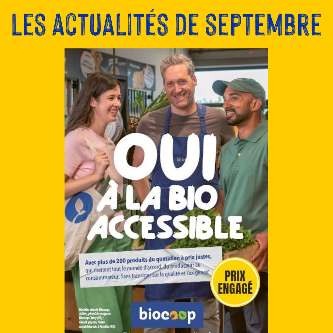 Les news de septembre