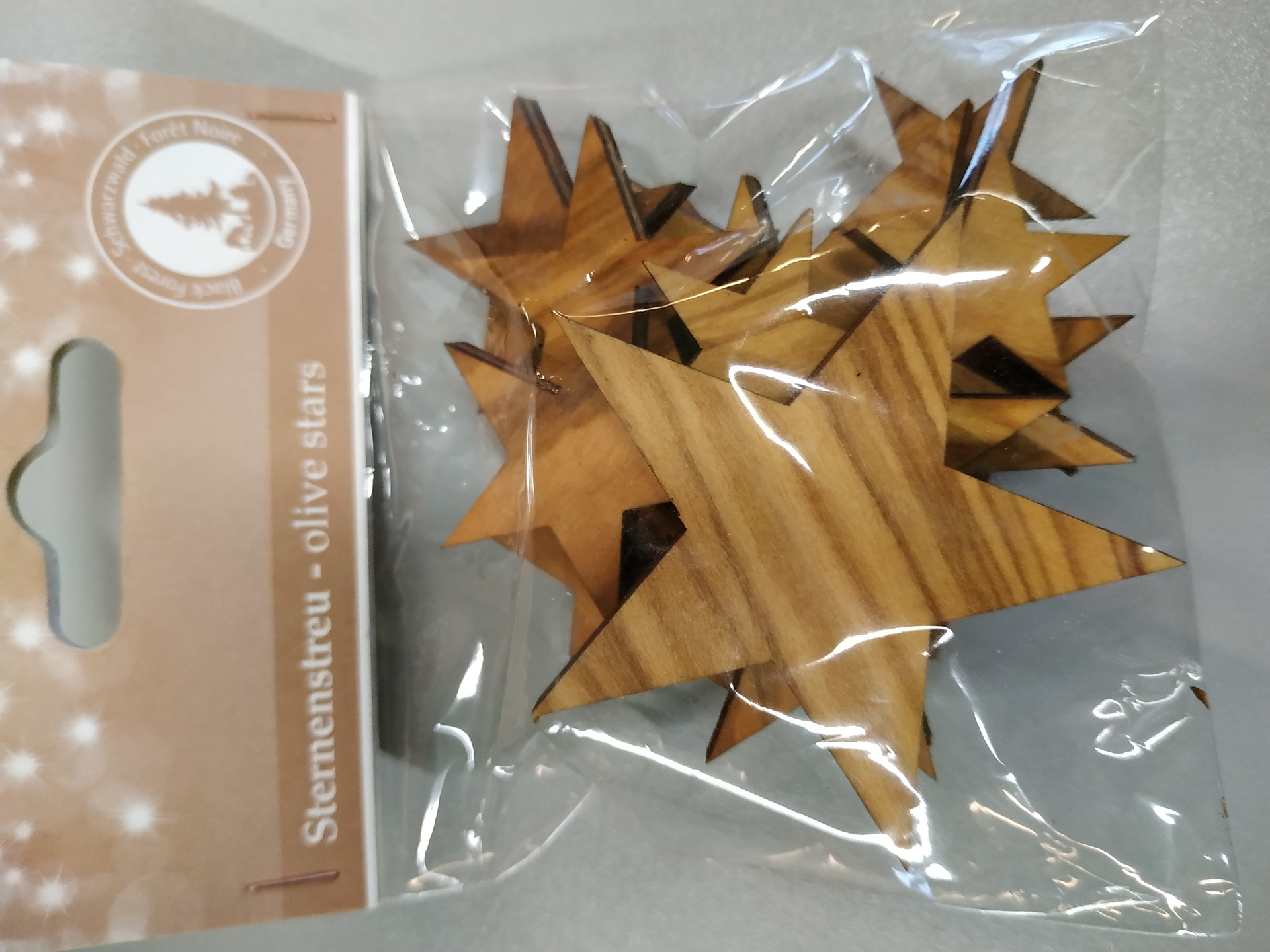 étoile en bois à poser étoile en bois à poser