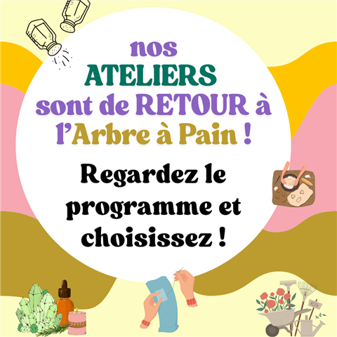 programe des ateliers