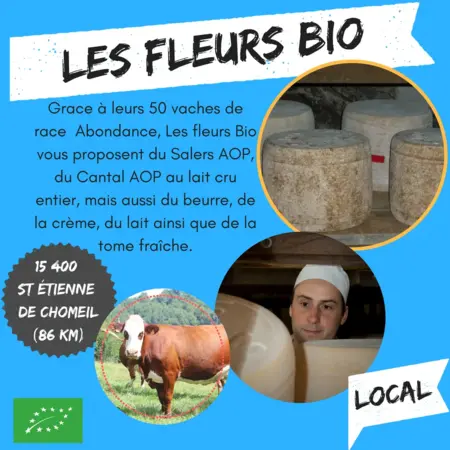 Les fleurs bio