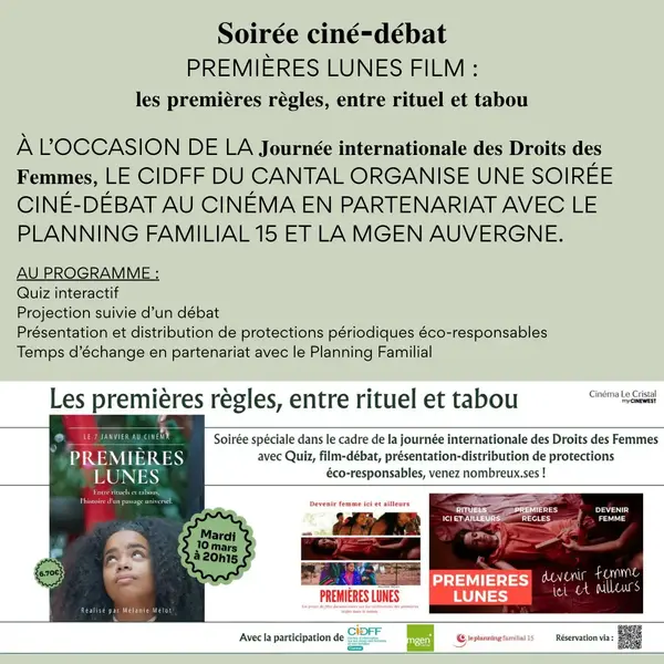 Soirée ciné débat