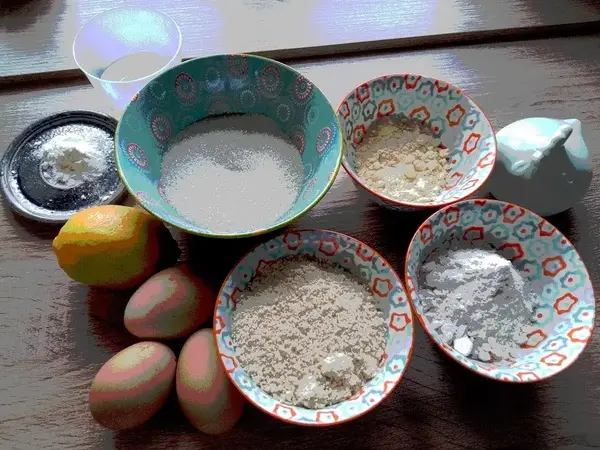 Gâteau sans gluten citron - amande coeur fondant 